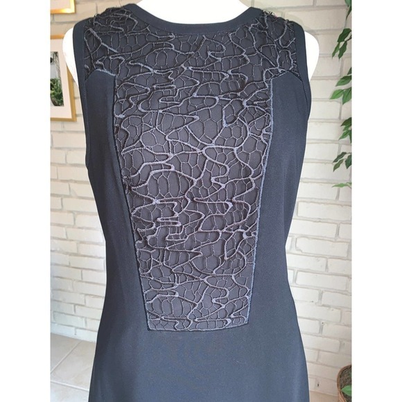 Rag & Bone Mijo Black Lace Sleeveless Dress Size 4 - Picture 4 of 6